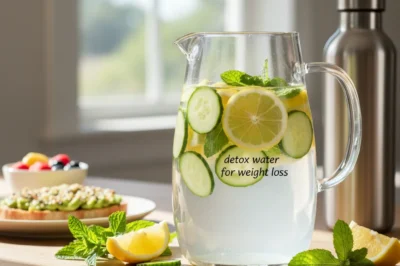 Just 1 Glass of Water a Day Can Flush Belly Fat & Toxins? The Truth Behind Detox Water for Weight Loss