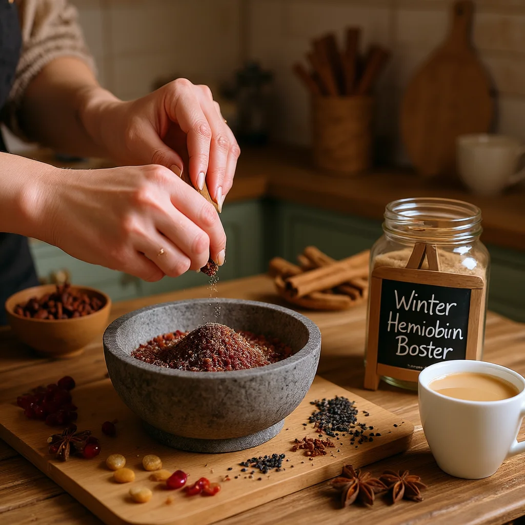 Dry fruit and seed mix to increase hemoglobin naturally during winter – Ayurvedic energy booster for low Hb
