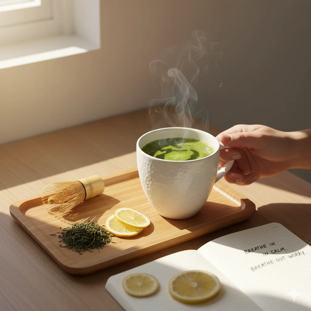 Green tea as a natural remedy for focus and mental clarity — one of the top home remedies for memory and focus backed by science