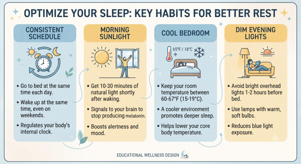 Sleep optimization without gadgets: 2026 circadian rhythm guide for better rest