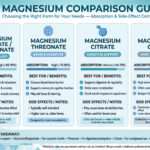 Best magnesium types for sleep: Glycinate, threonate, citrate and oxide compared