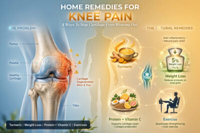 Home Remedies For Knee Pain: 4 Ways To Stop Cartilage From Wearing Out