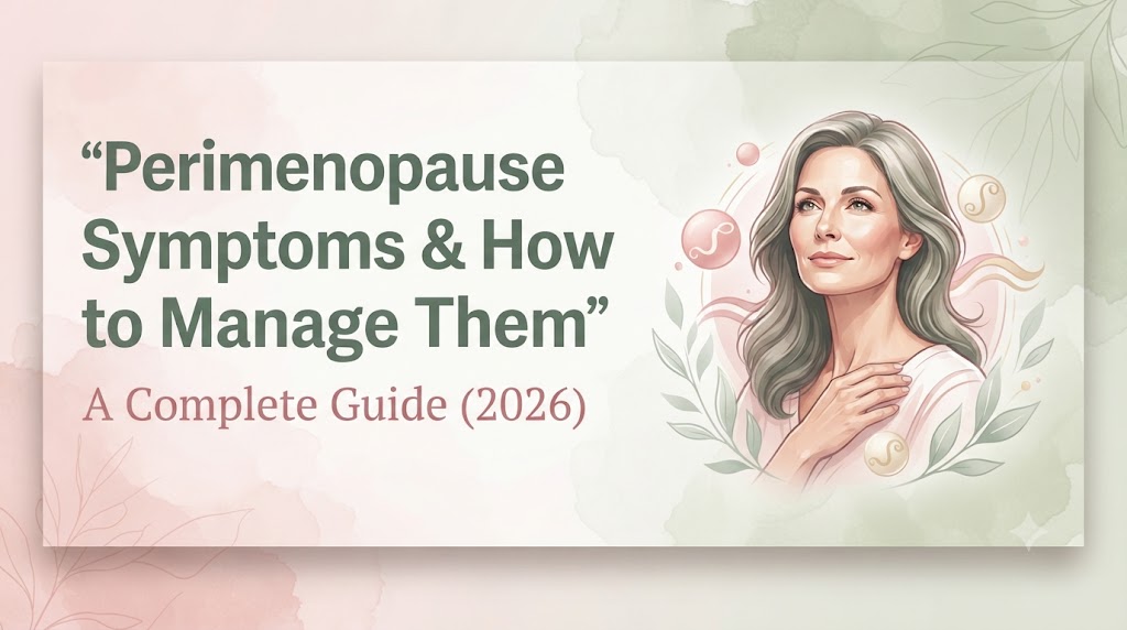 Perimenopause symptoms and how to manage them – complete evidence-based guide for 2026