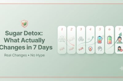 Sugar Detox: What Actually Changes in Your Body in 7 Days