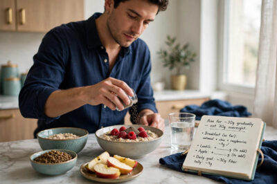 Fibermaxxing: How to Hit 30g of Fiber a Day Without Feeling Bloated