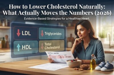 How to Lower Cholesterol Naturally: What Actually Moves the Numbers (2026)