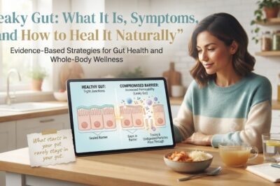 Leaky Gut: What It Is, Symptoms, and How to Heal It Naturally