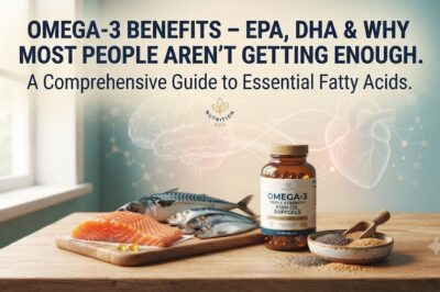Omega-3 Benefits: EPA, DHA, and Why Most People Aren’t Getting Enough