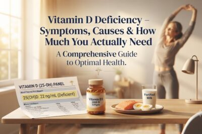Vitamin D Deficiency: Symptoms, Causes, and How Much You Actually Need