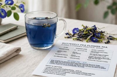 Butterfly Pea Flower Tea (Aparajita Tea): What It Really Does for Blood Sugar, Skin and Weight