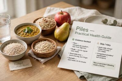 Home Remedies for Piles (Bawasir): What Actually Works, What’s Risky, and When to See a Doctor