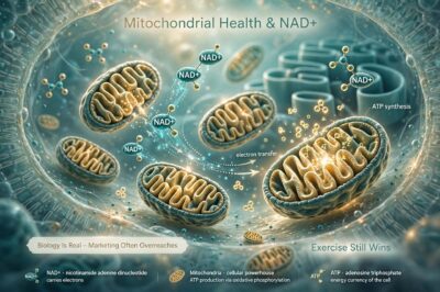 Mitochondrial Health & NAD+ Precursors: Separating Biology from Marketing