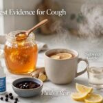 Evidence-based natural remedies for cold flu and sore throat including honey saltwater gargle humidifier saline and zinc